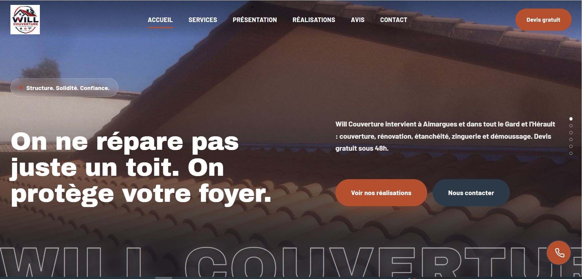 Site web Will-Couverture